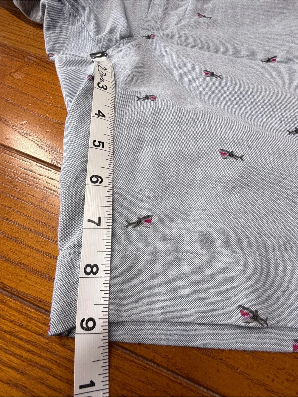 J.Crew Gramercy Shark  Shorts – Light Blue Oxford – Size 31